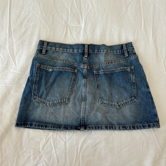 Zara Denim Mini Skirt - Picture 3 of 3